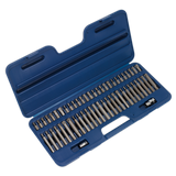 Sealey Security TRX-Star*/Hex/Ribe/Spline Bit Set 56pc 3/8" & 1/2"Sq Drive