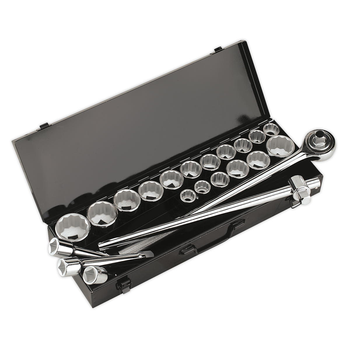 Sealey Socket Set 22pc 3/4"Sq Drive 12-point WallDrive®