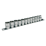 Sealey Socket Set 12pc 3/8"Sq Drive WallDrive® Metric AK2693