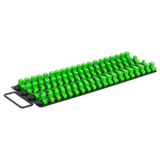 Sealey Socket Rail Tray 1/4", 3/8" & 1/2"Sq Drive - Hi-Vis Green