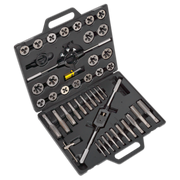 Sealey Tap & Die Set 45pc Split Dies Imperial
