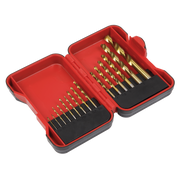 Sealey HSS Drill Bit Set 15pc