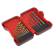 Sealey HSS/Masonry Drill Bit Set 17pc