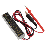 Sealey Battery & Alternator Tester 12V LED