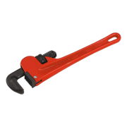 Sealey Pipe Wrench European Pattern 250mm Cast Steel