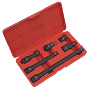 Sealey Impact Adaptor & Extension Bar Set 6pc 1/2"Sq Drive