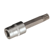 Sealey Spline Socket Bit M14 Long 1/2"Sq Drive