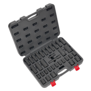Sealey Impact Socket Set 34pc 1/2"Sq Drive Metric