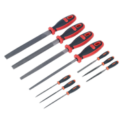 Sealey File Set 10pc Engineer's & Needle