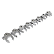 Sealey Crow's Foot Spanner Set 8pc 3/8"Sq Drive Imperial