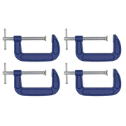 Sealey G-Clamp 100mm - Pack of 4