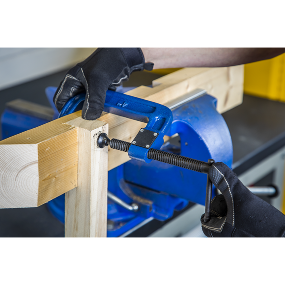 Sealey 100mm G-Clamp Quick Release