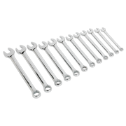 Sealey Combination Spanner Set 12pc Metric AK63012