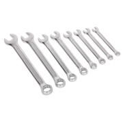 Sealey Combination Spanner Set 8pc Cold Stamped Metric