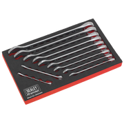 Sealey Combination Spanner Set 11pc Imperial AK63254