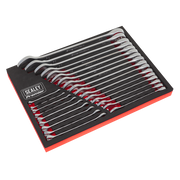 Sealey Combination Spanner Set 25pc Metric AK63258