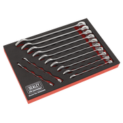 Sealey Combination Spanner Set 12pc - Metric