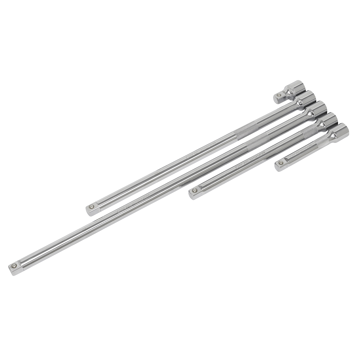 Sealey Extension Bar Set 5pc 1/2"Sq Drive
