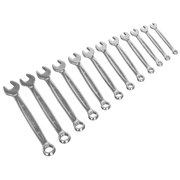 Sealey Combination Spanner Set 12pc Lock-On 6pt - Metric