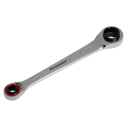 Sealey Ratchet Ring Spanner 4-in-1 Reversible Metric Platinum Series