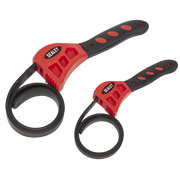 Sealey Strap Wrench Set 2pc