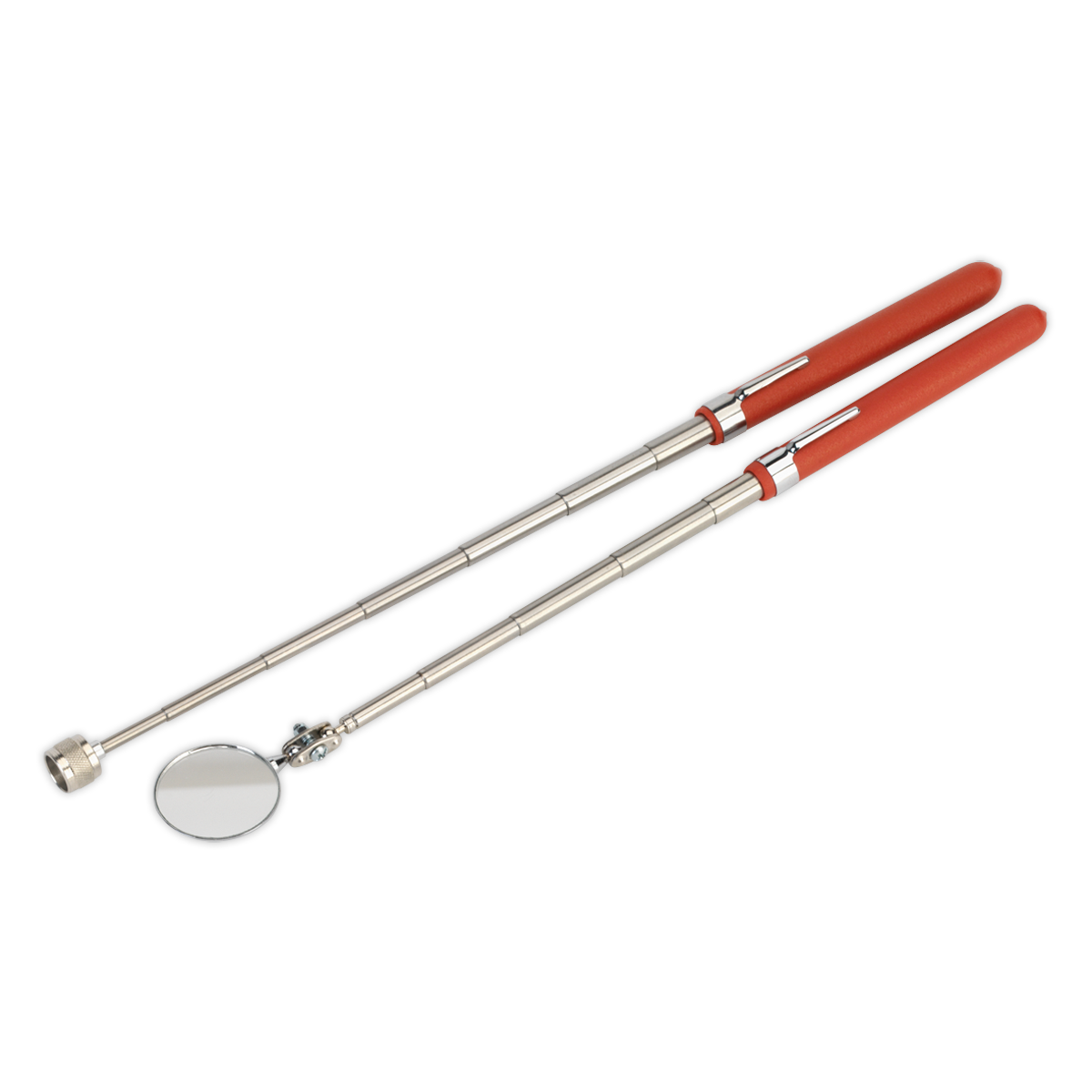 Sealey Telescopic Magnetic Pick-Up & Mirror Set 2pc