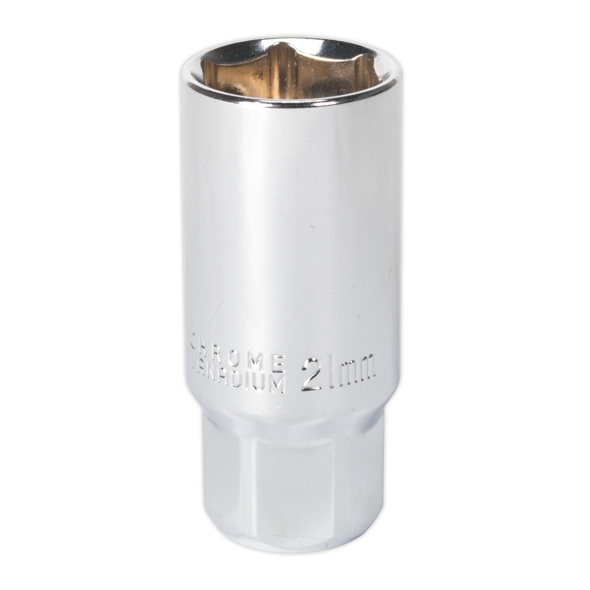 Sealey Spark Plug Socket 21mm 3/8"Sq Drive Magnetic