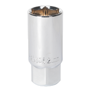 Sealey Spark Plug Socket 21mm 1/2"Sq Drive Magnetic