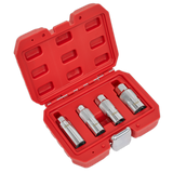 Sealey Spark Plug Socket Set 4pc 3/8"Sq Drive