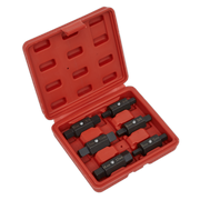 Sealey Oil Drain Plug Key Set 6pc Double End