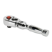 Sealey Ratchet Wrench Flexi-Head Stubby 3/8"Sq Drive