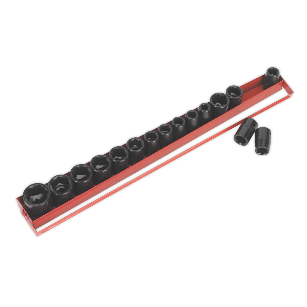 Sealey Impact Socket Set 16pc 1/2"Sq Drive Metric/Imperial