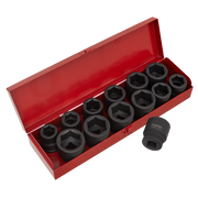 Sealey Impact Socket Set 13pc 3/4"Sq Drive Metric/Imperial