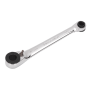 Sealey Ratchet Spanner Reversible 1/4"Hex x 10mm Hex