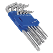 Sealey TRX-Star* Key Set 9pc Long AK7142