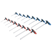 Sealey T-Handle TRX-Star* & Hex Key Set 16pc AK7147