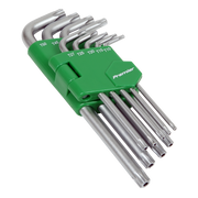 Sealey Security TRX-Star* Key Set 9pc Long