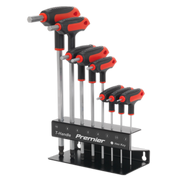 Sealey Ball-End Hex Key Set 8pc T-Handle Metric AK7195