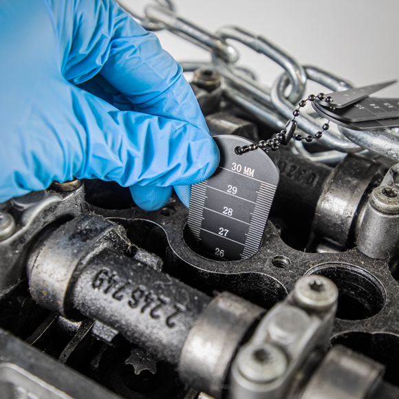 Sealey 1-30mm 4pc Taper Bore Gauge