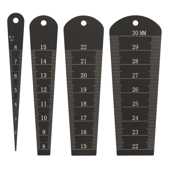 Sealey 1-30mm 4pc Taper Bore Gauge