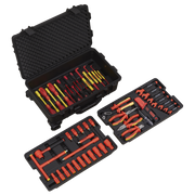 Sealey 1000V Insulated Tool Kit 3/8"Sq Drive 50pc