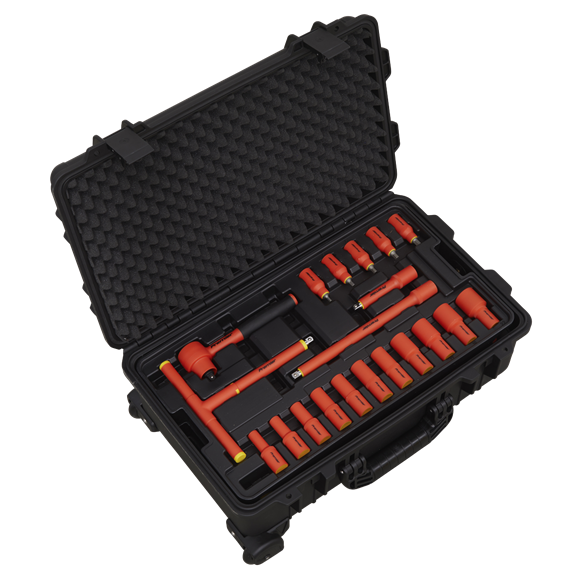 Sealey 1000V Insulated Tool Kit 3/8"Sq Drive 50pc