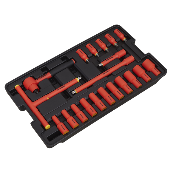 Sealey 1000V Insulated Tool Kit 3/8"Sq Drive 50pc
