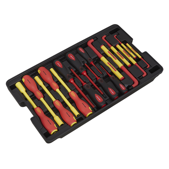 Sealey 1000V Insulated Tool Kit 3/8"Sq Drive 50pc