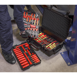 Sealey 1000V Insulated Tool Kit 1/2"Sq Drive 49pc