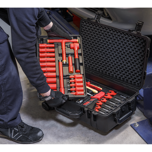Sealey 1000V Insulated Tool Kit 1/2"Sq Drive 49pc