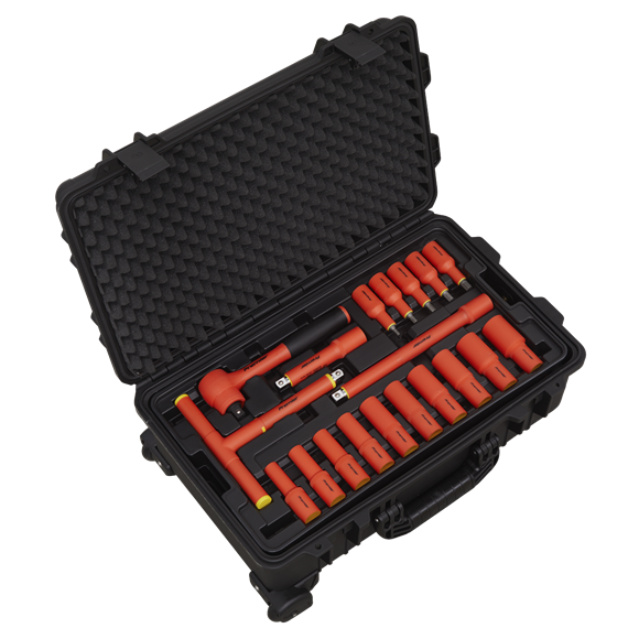 Sealey 1000V Insulated Tool Kit 1/2"Sq Drive 49pc
