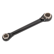 Sealey Ratchet Ring Spanner 4-in-1 Reversible Metric AK7979