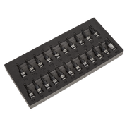 Sealey TRX-Star*/Hex/Spline Socket Bit Set 22pc 3/8"Sq Drive Black Series