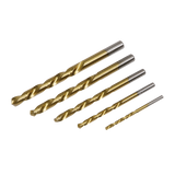 Sealey Left-Hand Spiral Drill Bit Set 5pc